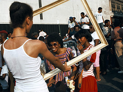 Lorraine O’Grady, “Art Is…” 1983. Photo: Lorraine O’Grady