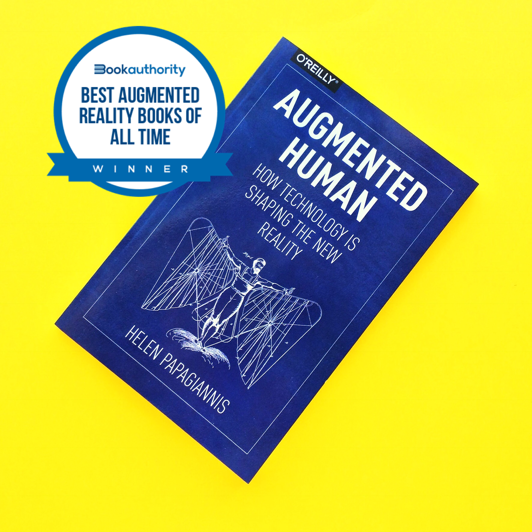 Augmented Human named "Best AR books of All Time" by BookAuthority