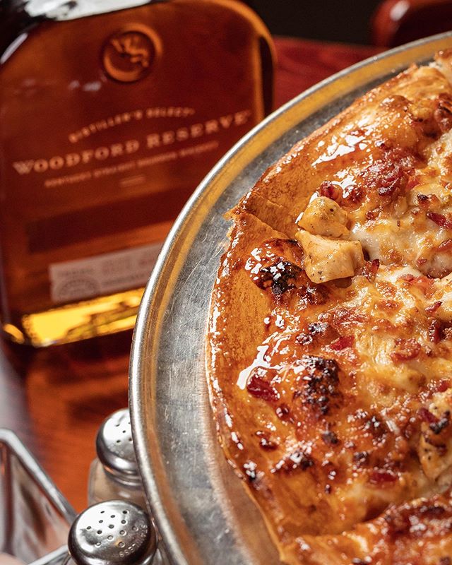 Introducing our new Bourbon BBQ Chicken Pizza with TW&rsquo;s @thomas_wade97&rsquo;s Bourbon Glaze. Yeah you read that right... Come in and try it today 🥃 Must be 21 or older.