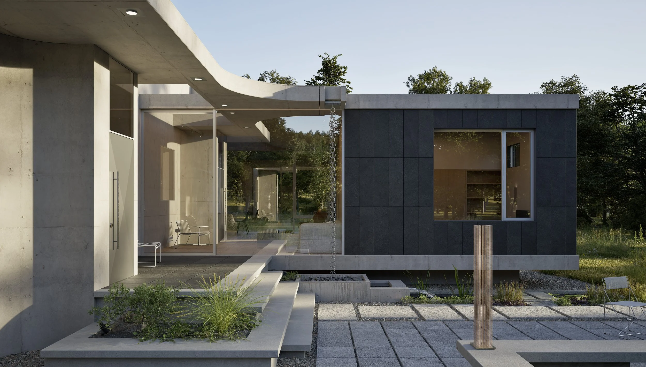  Realized in a clear, efficient, and approachable process, these houses offer a rare opportunity to have expertly designed spaces, beautiful interiors, curated furniture, and custom quality with a convenience of pret-a-porter architecture.&nbsp; Opti