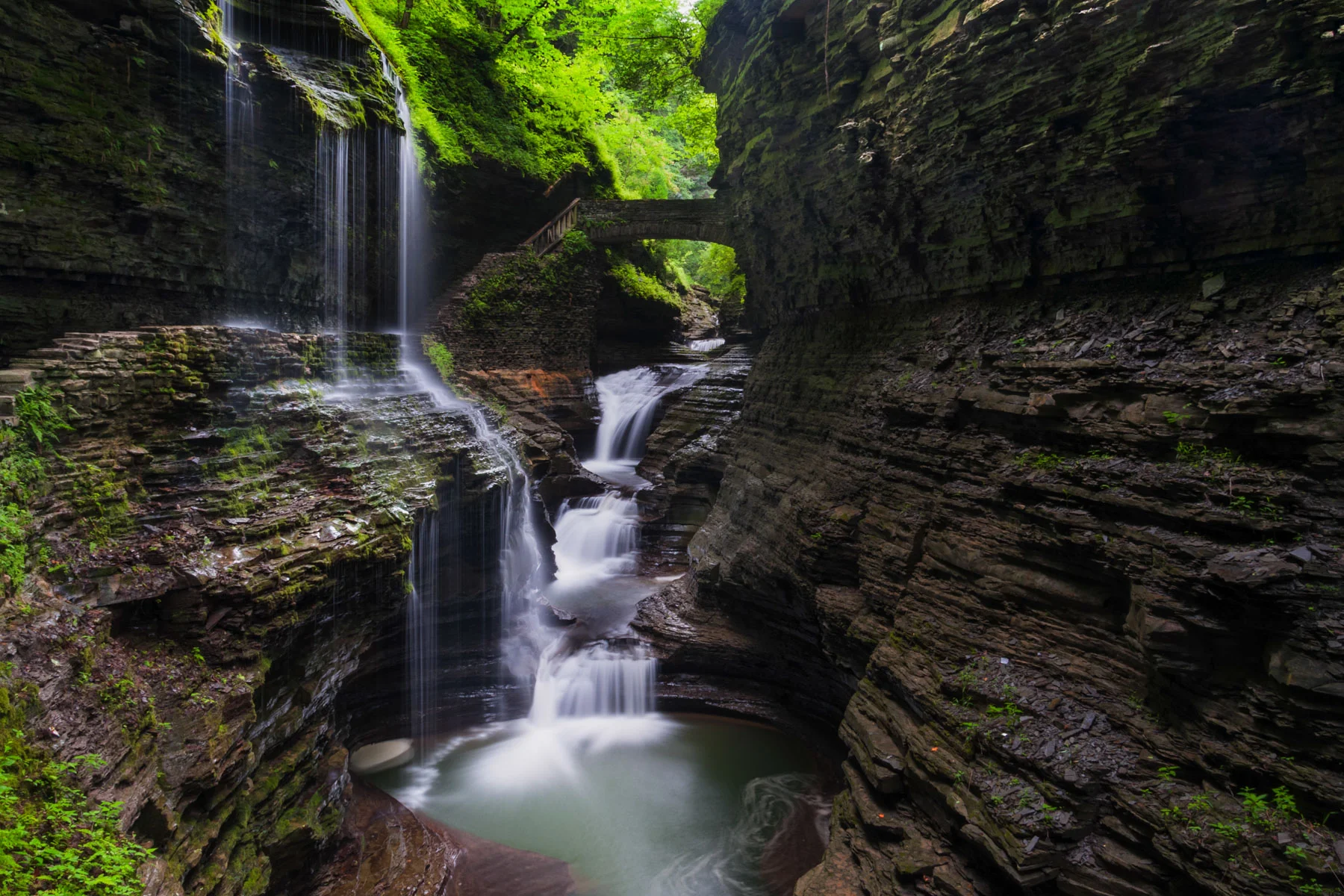 Rainbow Falls, Watkins Glen