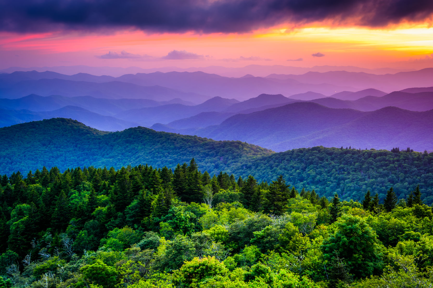 Cowee Mountains Overlook