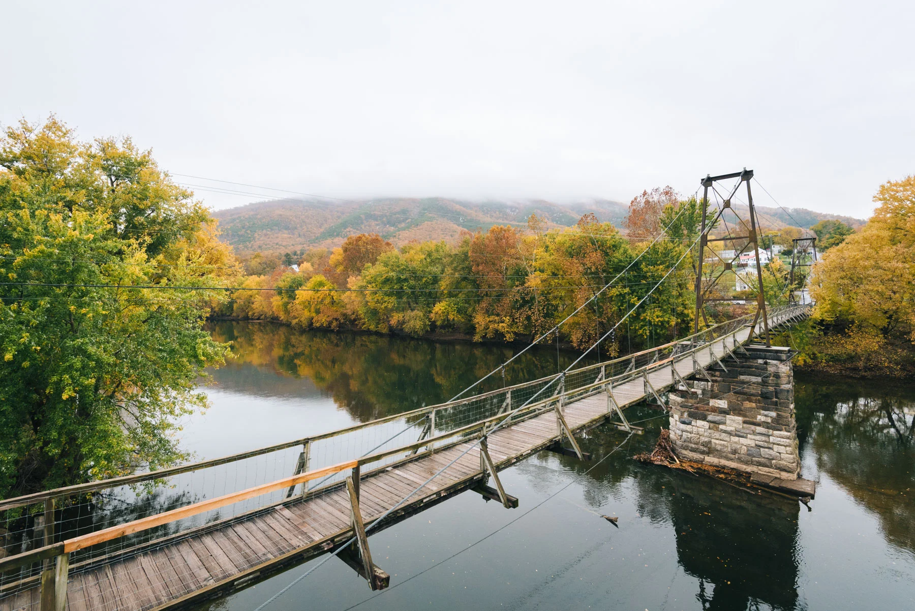 Swinging Bridge, James River