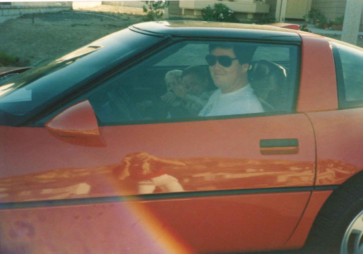 12. Uncle Chris, Chris and Jay in Corvette.jpg