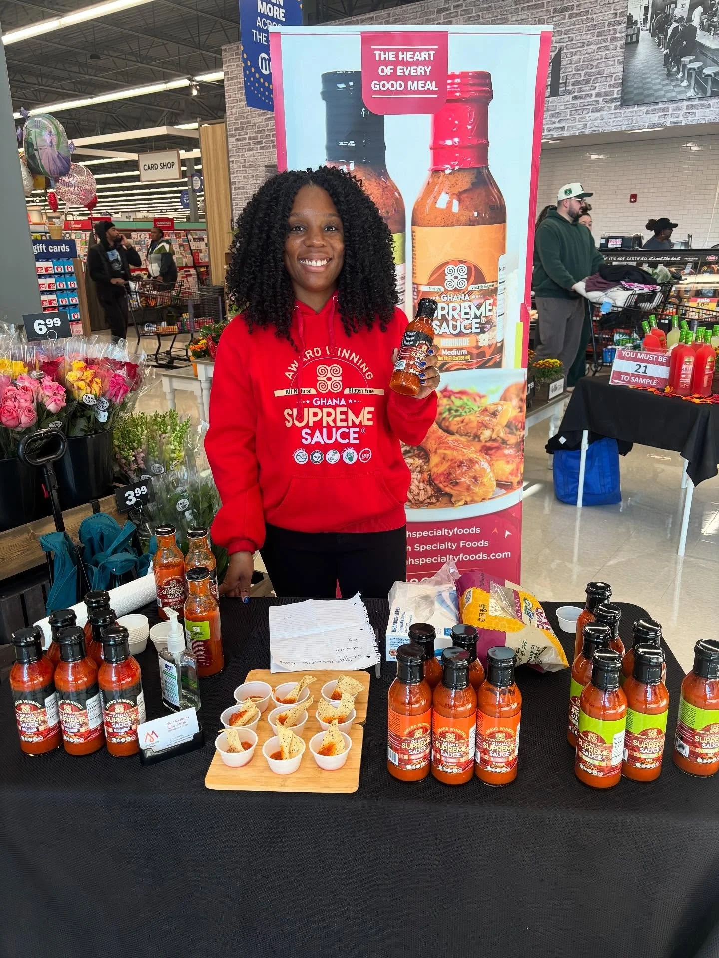 What a successful debut at @meijerstores 🎊 🎉 . We almost sold out at our first demo. We can&rsquo;t thank you enough for your endless support.

You can find us at the Ohio Favorites end cap for only $5.79. 

We look forward to seeing you at Mentor 