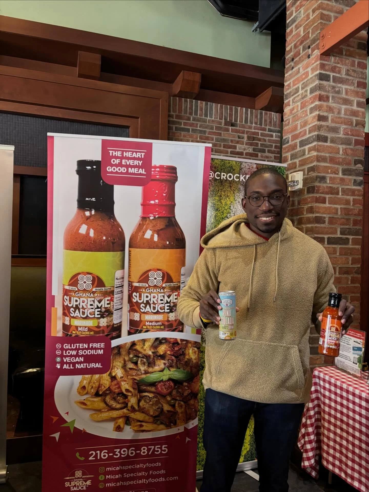 Cold weather 🥶❄️, warm support. Thank you to everyone who came out to @northunionfarmersmarket &mdash;y&rsquo;all showed up! Stay cozy and enjoy our sauces &amp; mocktails 🙌 

If the cold weather makes it difficult to shop at the grocery store or y