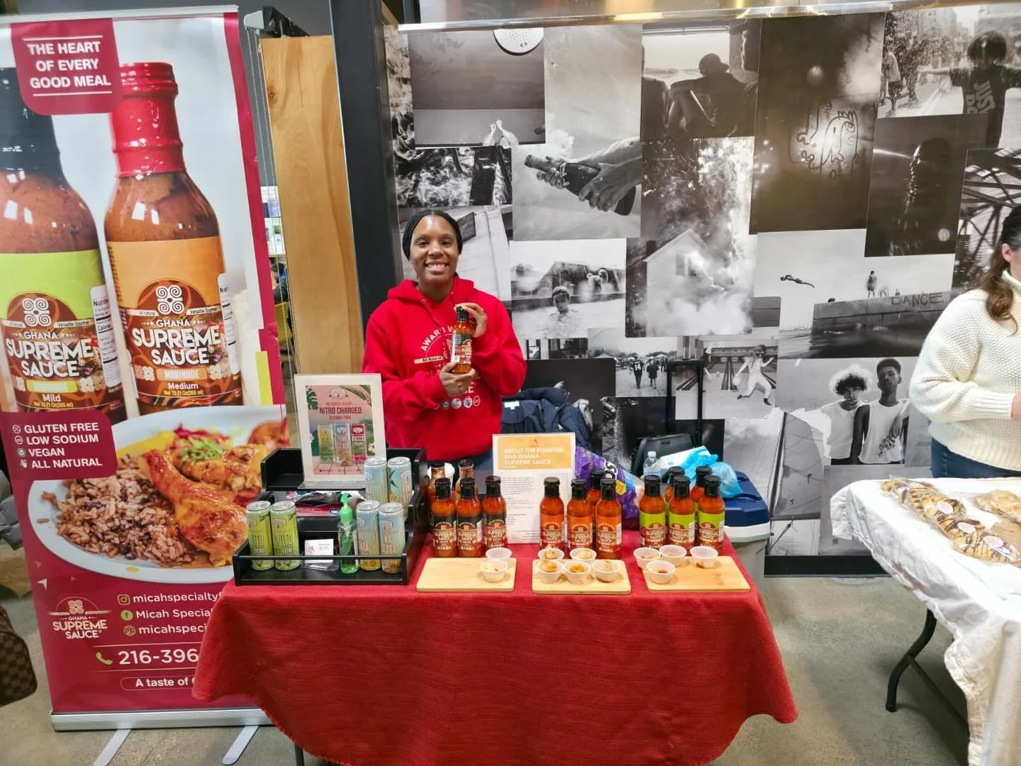 Shoutout to all our amazing customers who showed up and showed love at North Union Farmers Market! 🙌🏾

Thank you for coming out to grab your bottles of Ghana Supreme Sauce and refreshing Insa Mocktails &mdash; your support means everything to us. B