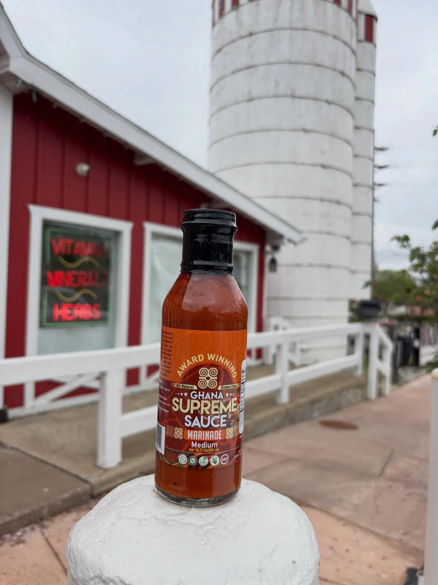Ghana Supreme Sauce is back and fully restocked at @kriegersmrkt ! 🔥 Grab yours for only $5.69. We sell out quickly!!