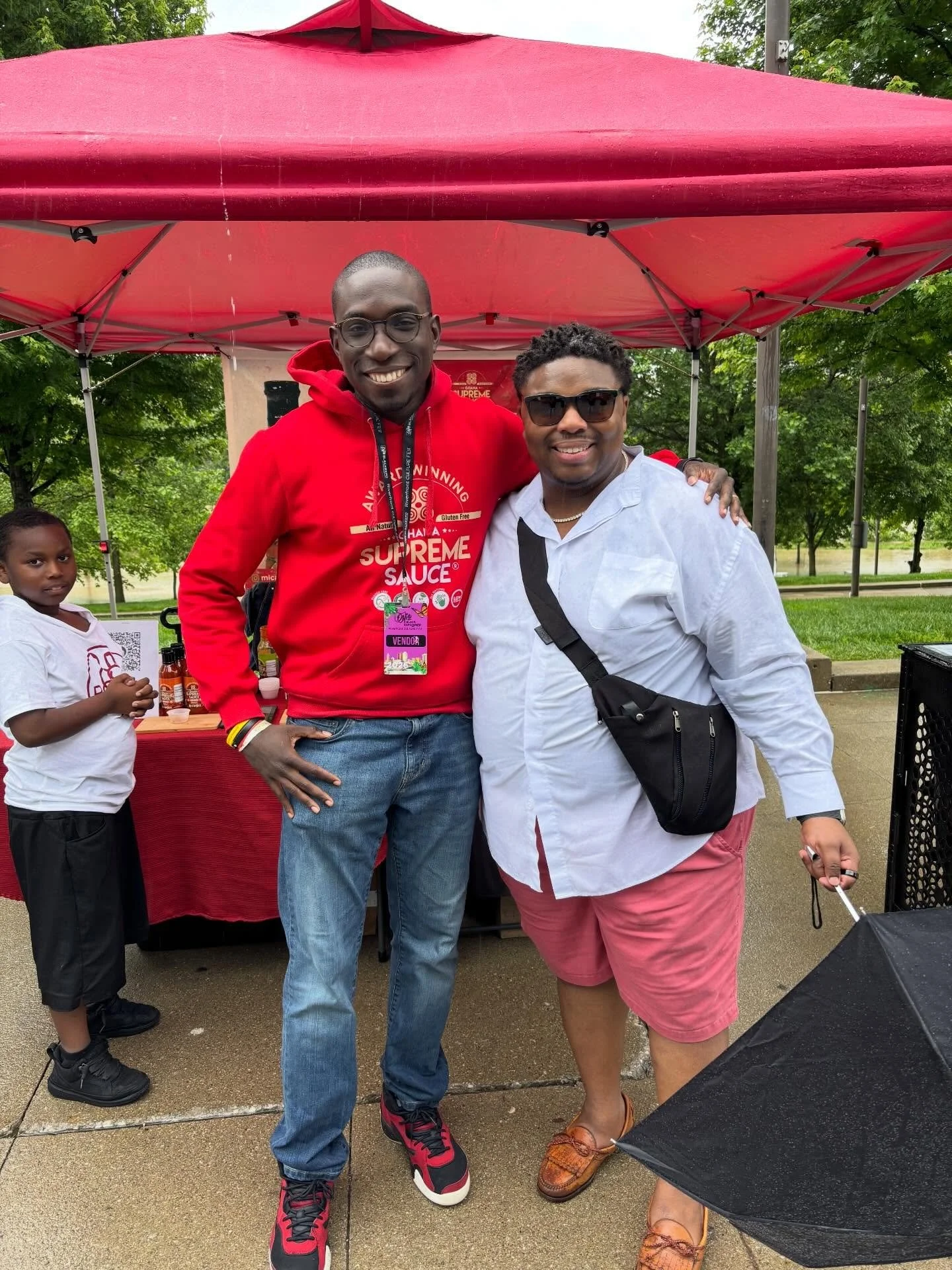 Our  Ohio State Representative, friend and fellow Hiram alum. Thank you for supporting us at the Ohio Black Expo @iamdontavius