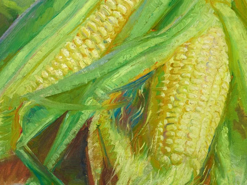 Detail from Corn Cobs 1938 Collection of AGNSW