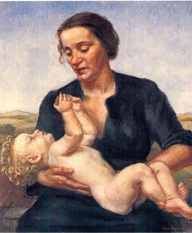 I have recently returned from Ballarat. In a fortuitous coincidence I was able to connect with Australian artist Lily Mae Martin based in this wonderful town. Nora Heysen&rsquo;s &lsquo;Motherhood&rsquo; 1941 is held at the Art Gallery of Ballarat an