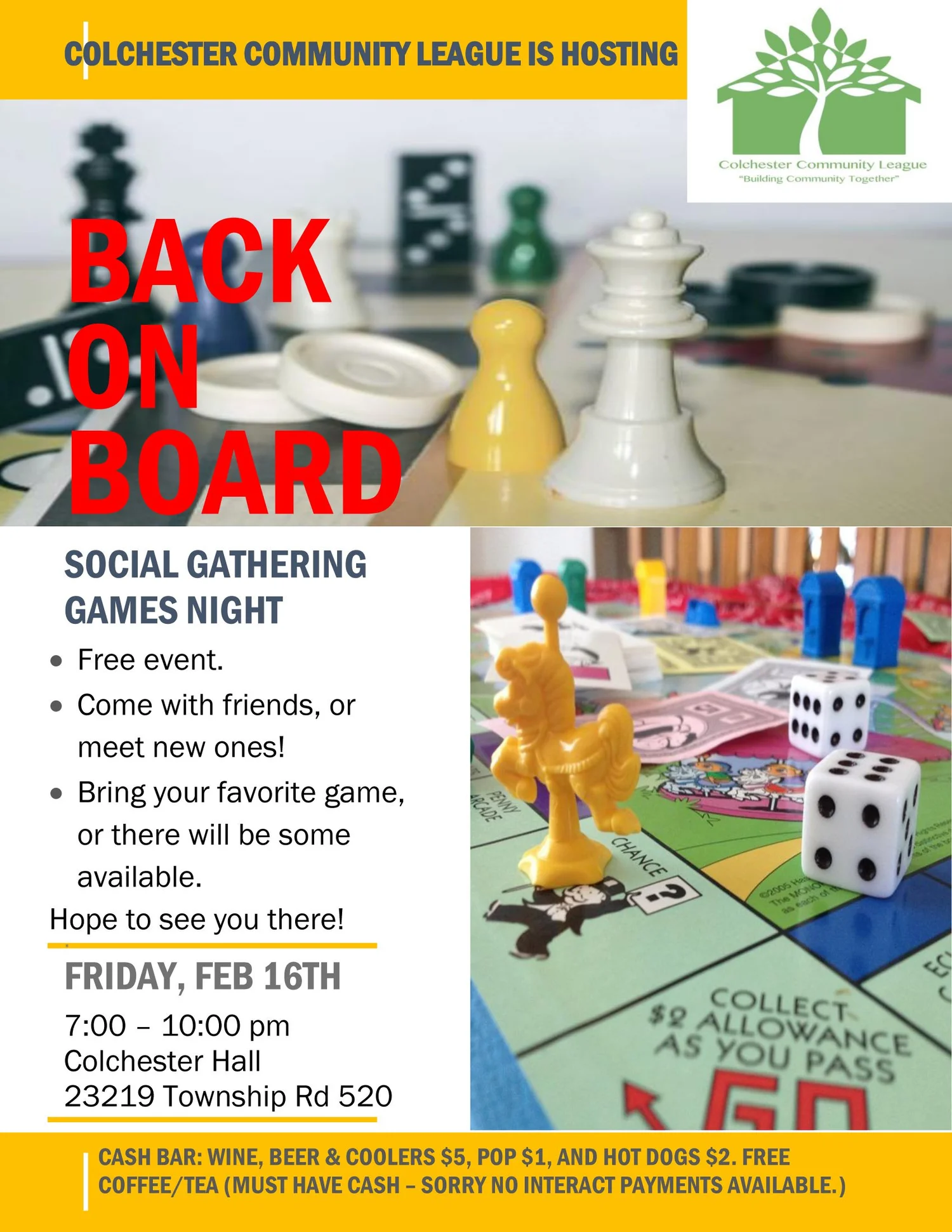 Events — Colchester Community League