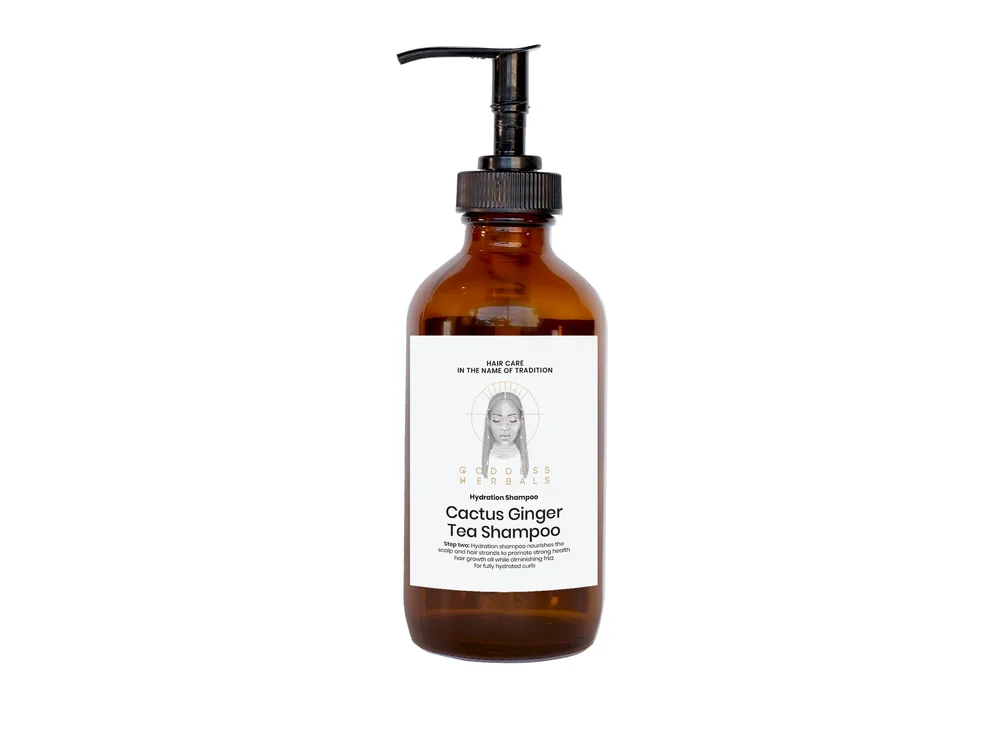 Cactus Ginger Tea Shampoo  Goddess Herbals