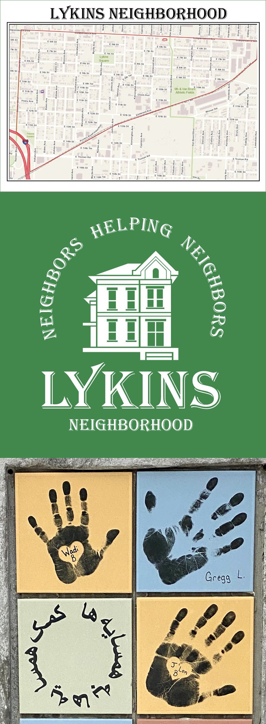 The Lykins neighborhood forms part of the Historic Northeast community of Kansas City, MO. It is an incredibly diverse neighborhood and a tapestry of different cultures – including both long-time residents and people who have resettled in Kansas Cit