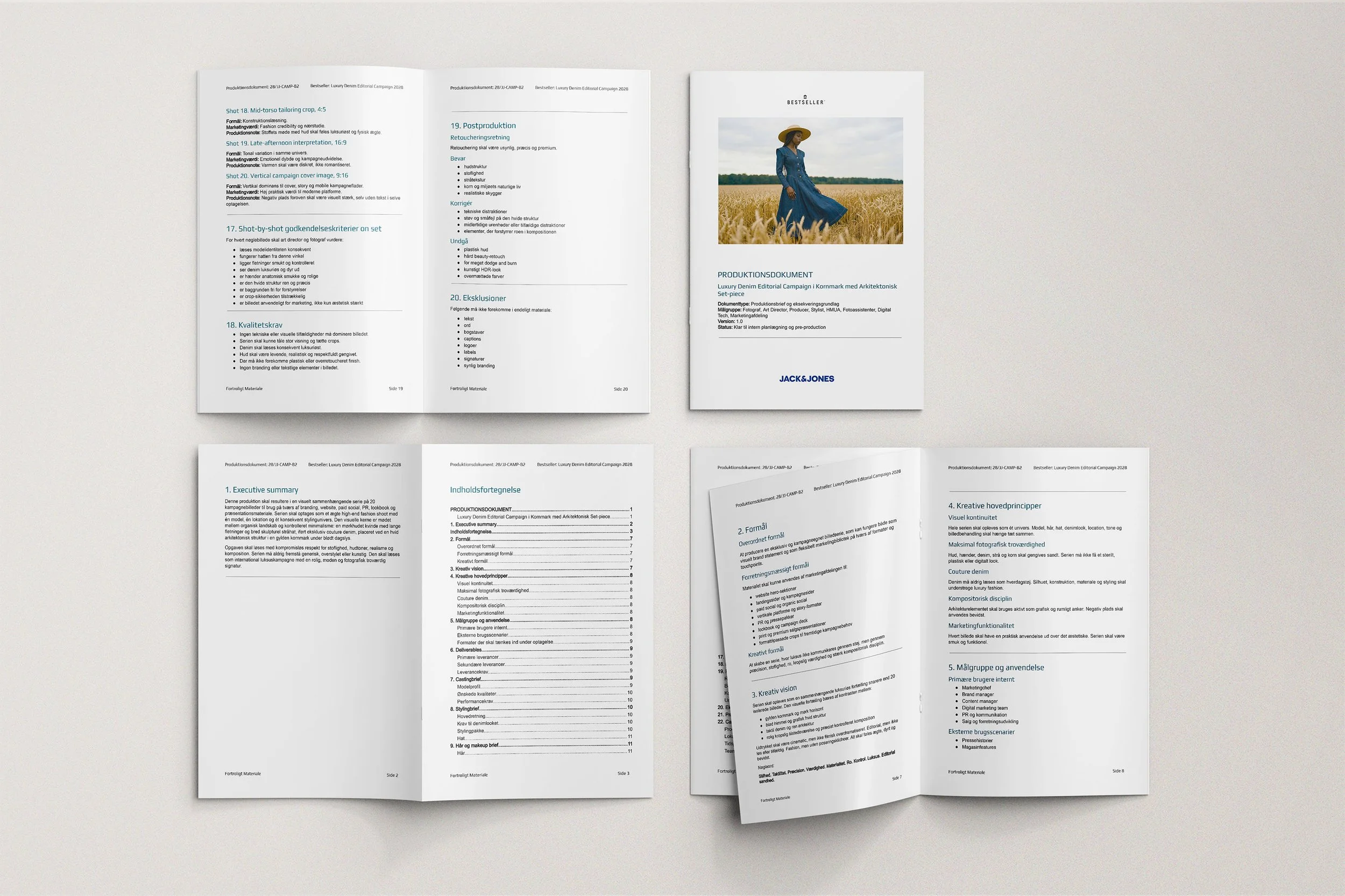   Fra brief til færdigt marketingmateriale  Og forestil dig så næste skridt. At det samme datagrundlag, den samme struktur og den samme kreative logik ikke blot bruges til at briefe et team, men også kan danne fundament for, at AI producerer de endel