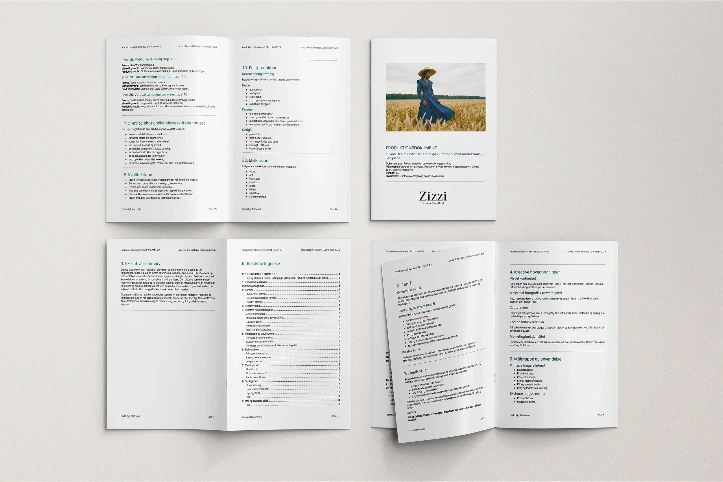   Fra brief til færdigt marketingmateriale  Og forestil dig så næste skridt. At det samme datagrundlag, den samme struktur og den samme kreative logik ikke blot bruges til at briefe et team, men også kan danne fundament for, at AI producerer de endel