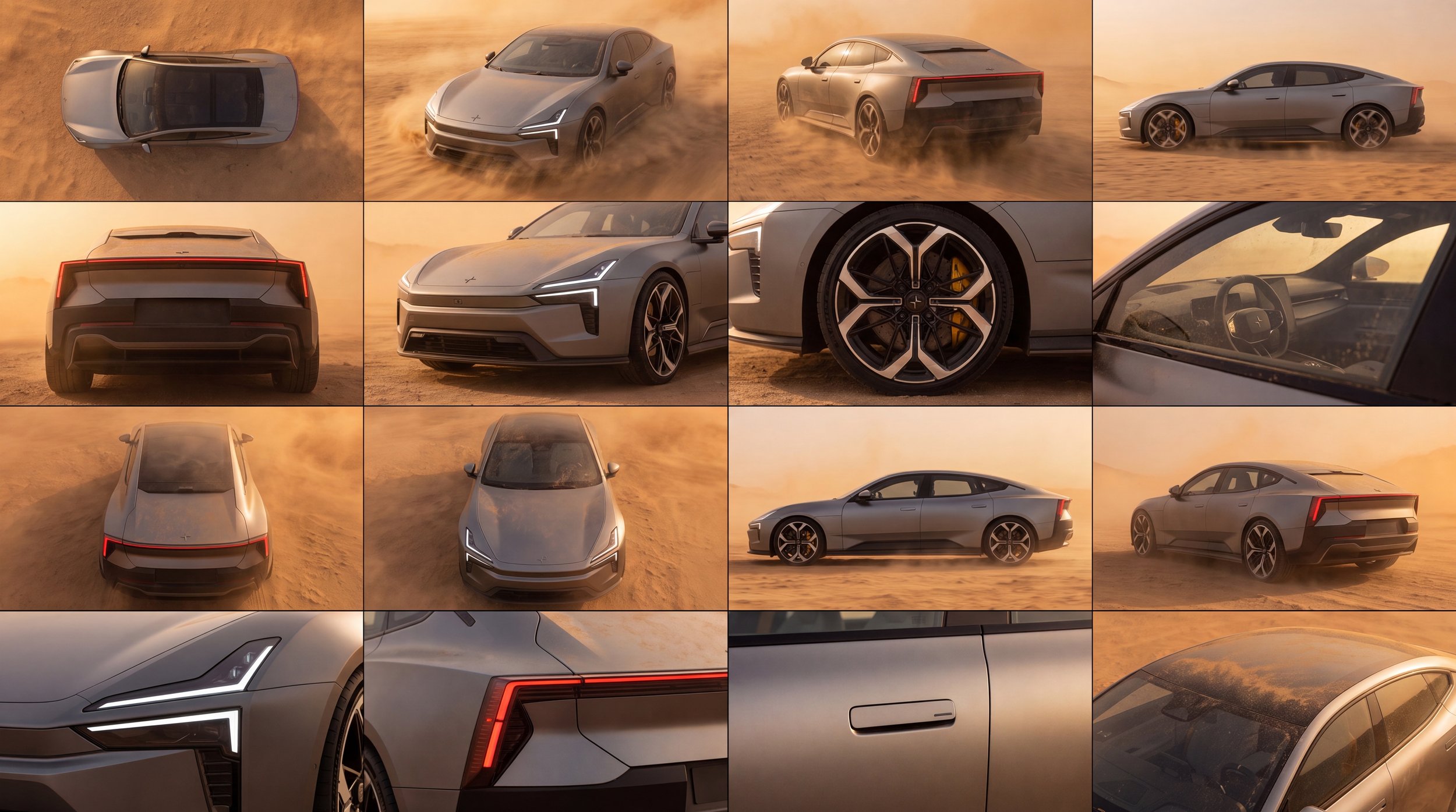 Motiv: Polestar 5. Skabt med: 3d Max | Maya | V-Ray | Photoshop | AI