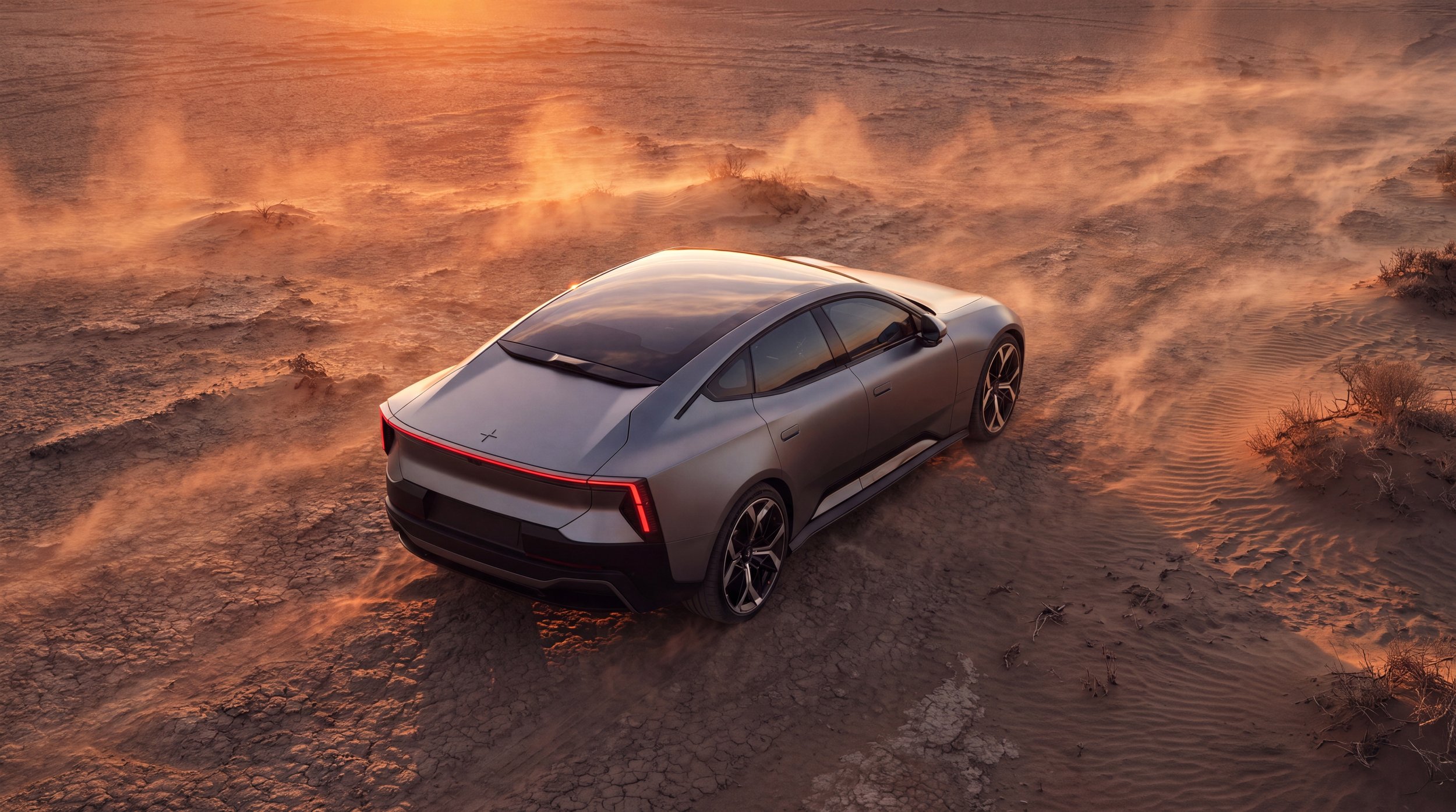 Motiv: Polestar 5. Skabt med: 3d Max | Maya | V-Ray | Photoshop | AI