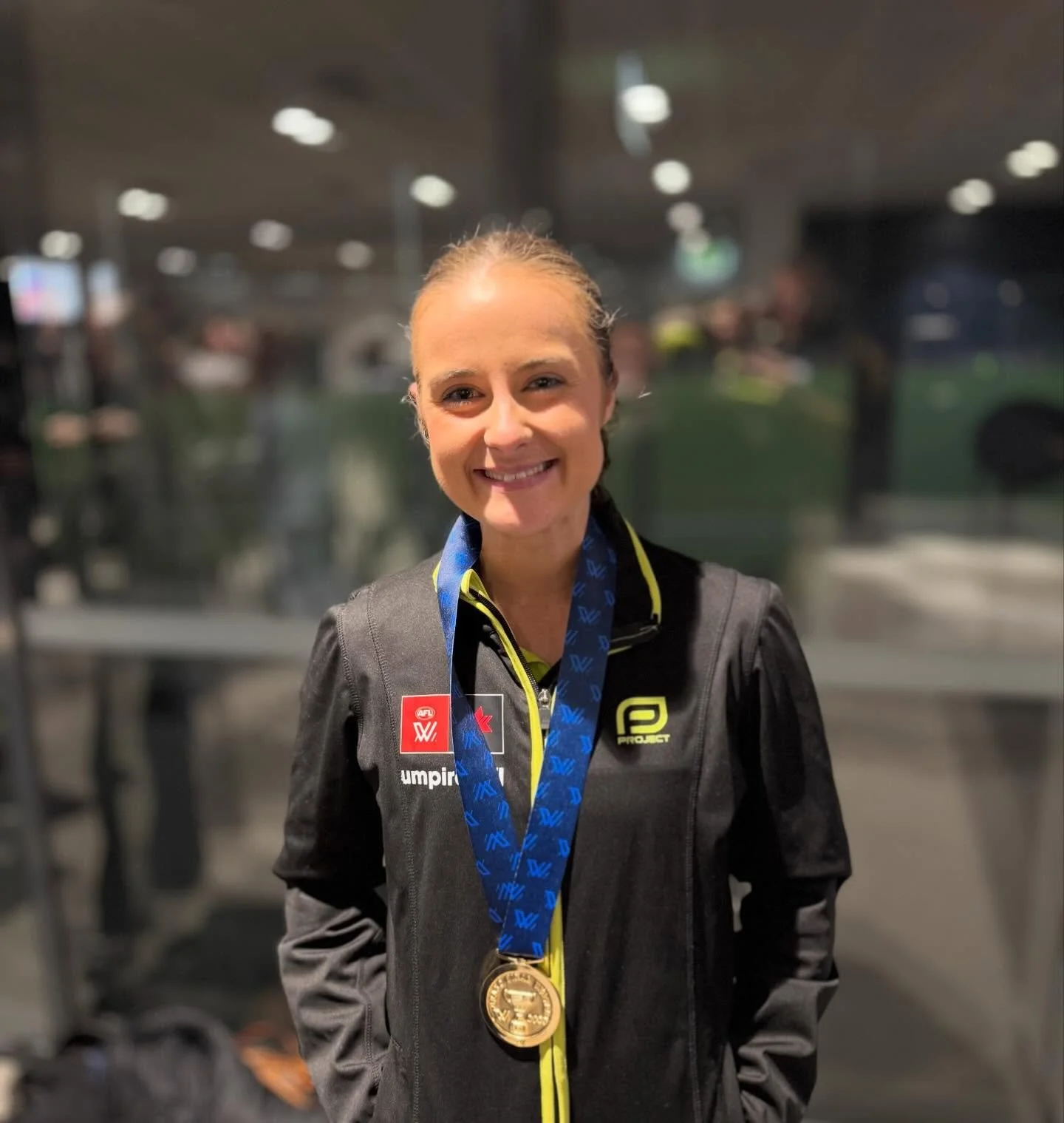 Congratulations @gendevenish on being appointed as the emergency field umpire for last night&rsquo;s @aflwomens Grand Final!
An outstanding season rewarded with a spot on the biggest stage, a fantastic achievement and so well deserved.