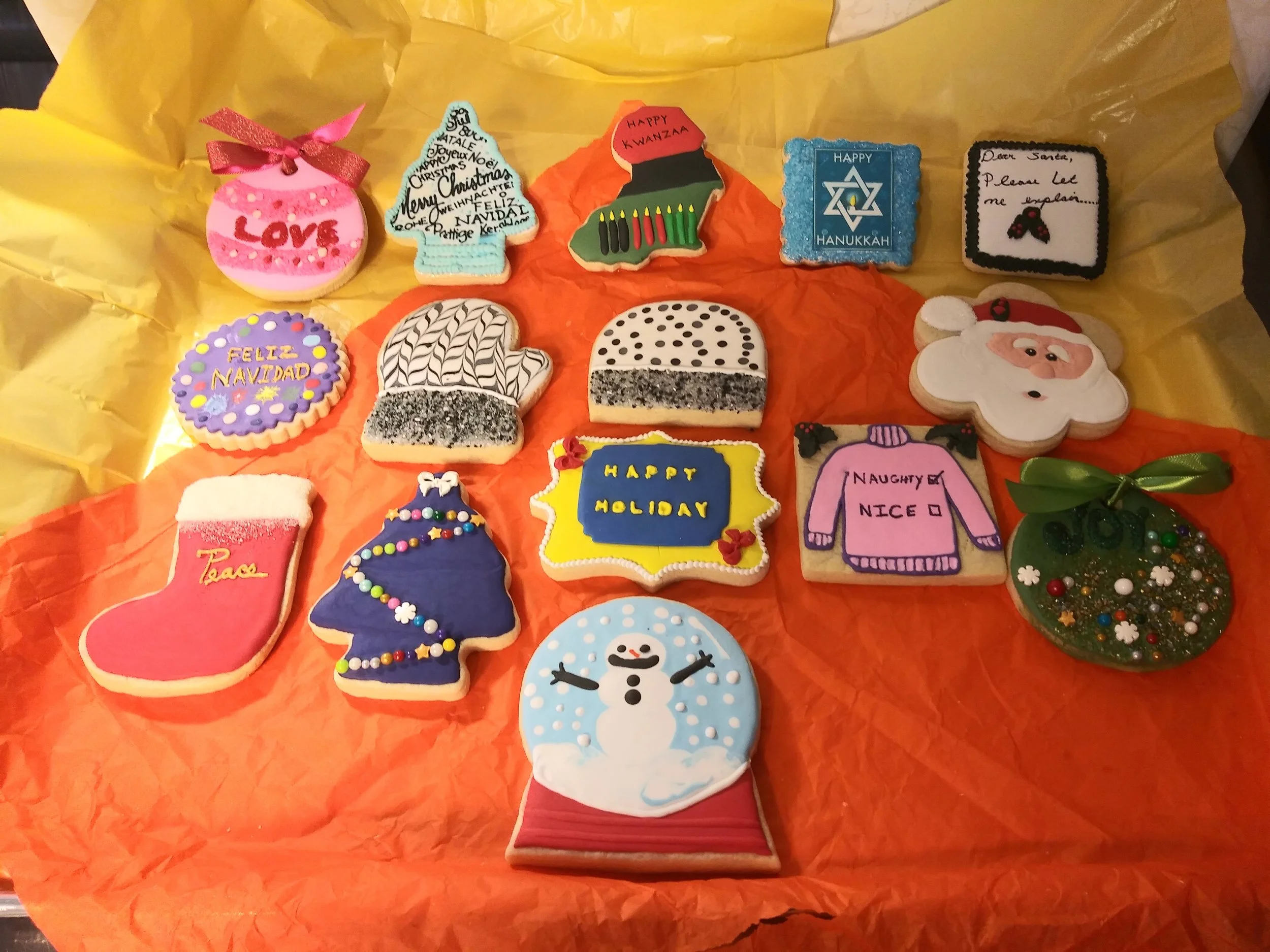 Christmas Cookie Bouquets