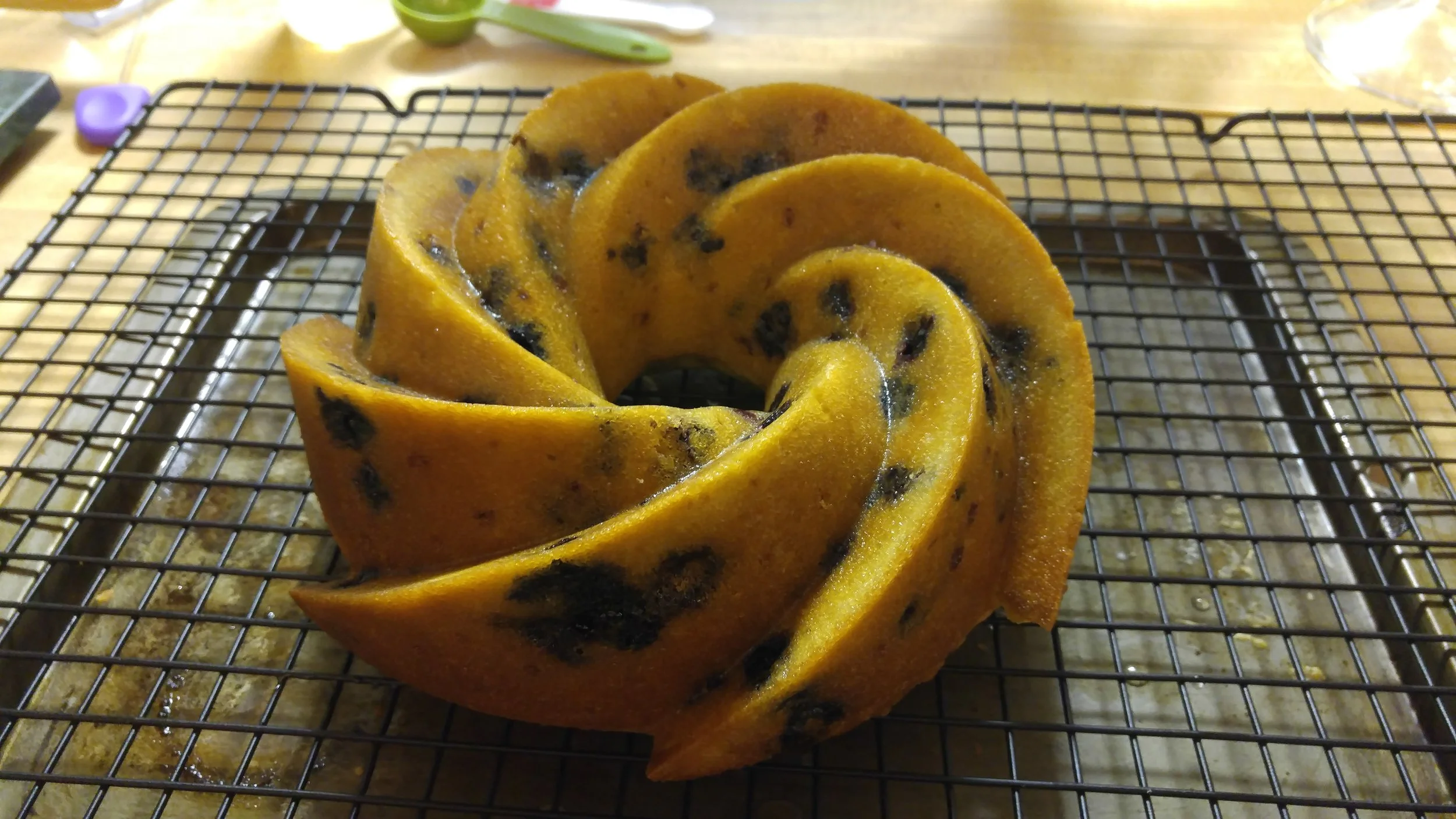 Lemon and Blueberry Bread