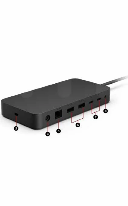Surface Pro Thunderbolt 4 Dock
