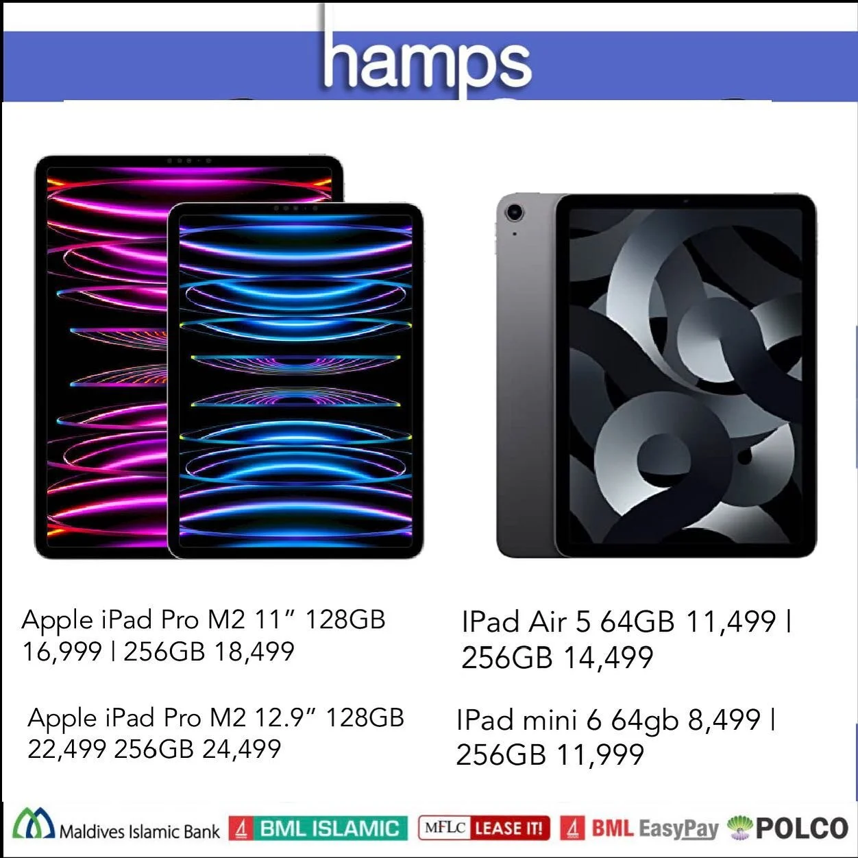 Pls visit our website for more details hampseshop.com 
Shop location pls click hampseshop.com/location 
Installment FROM MIB , MFLC , BML ISLAMIK BANK, BML EASY PAY , POLCO 
MORE Details call 7781353 ,9775757 shop 7700441
#iphone  #iphone14pro #iphon