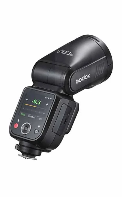 Godox V100 TTL Li-ion Round Head Camera Flash for Nikon MVR 8,999