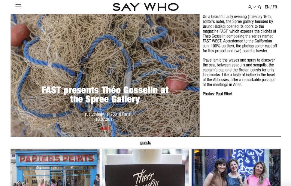 magazine Fast - SAY WHO
