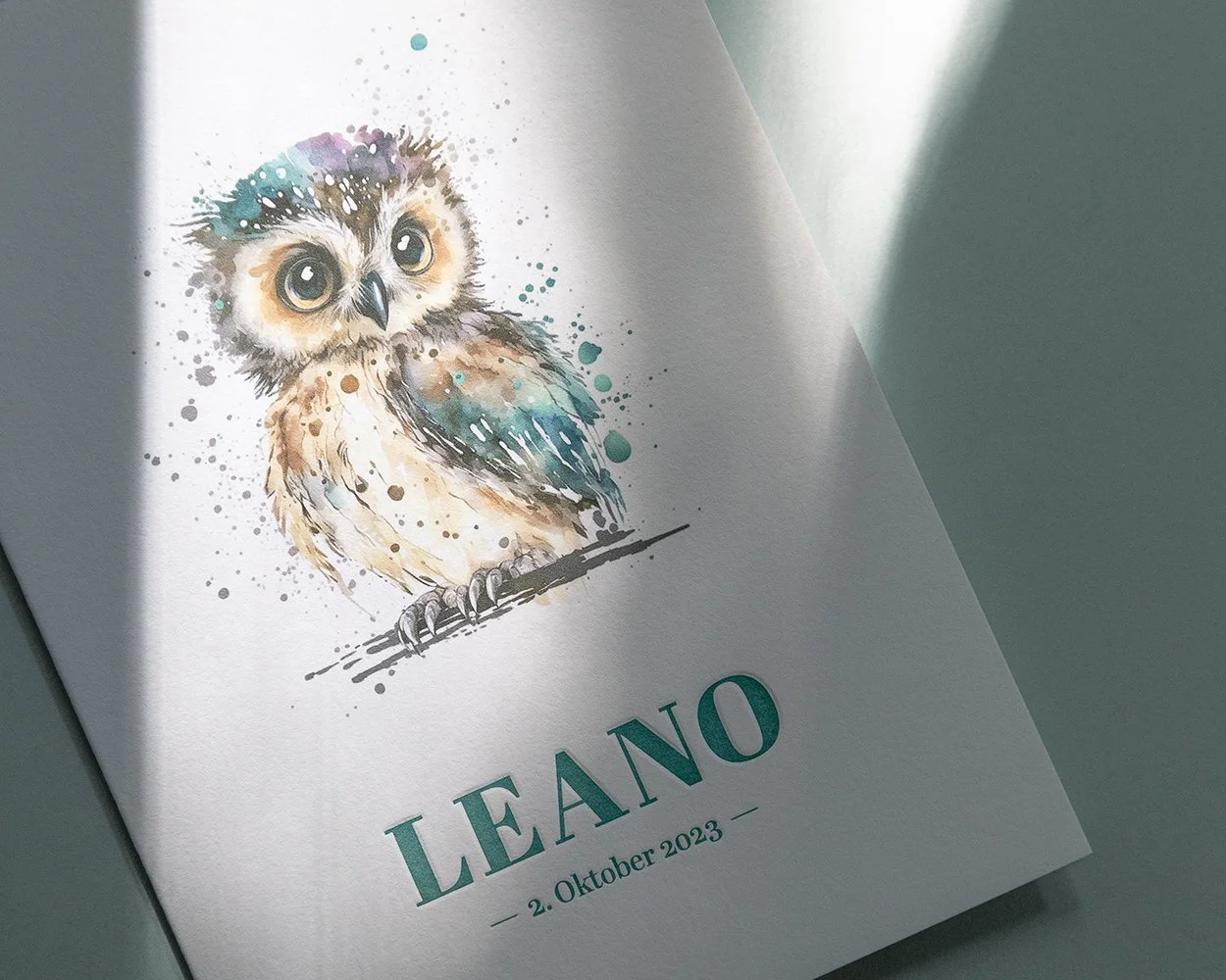 Letterpress-Geburtskarte-Leano