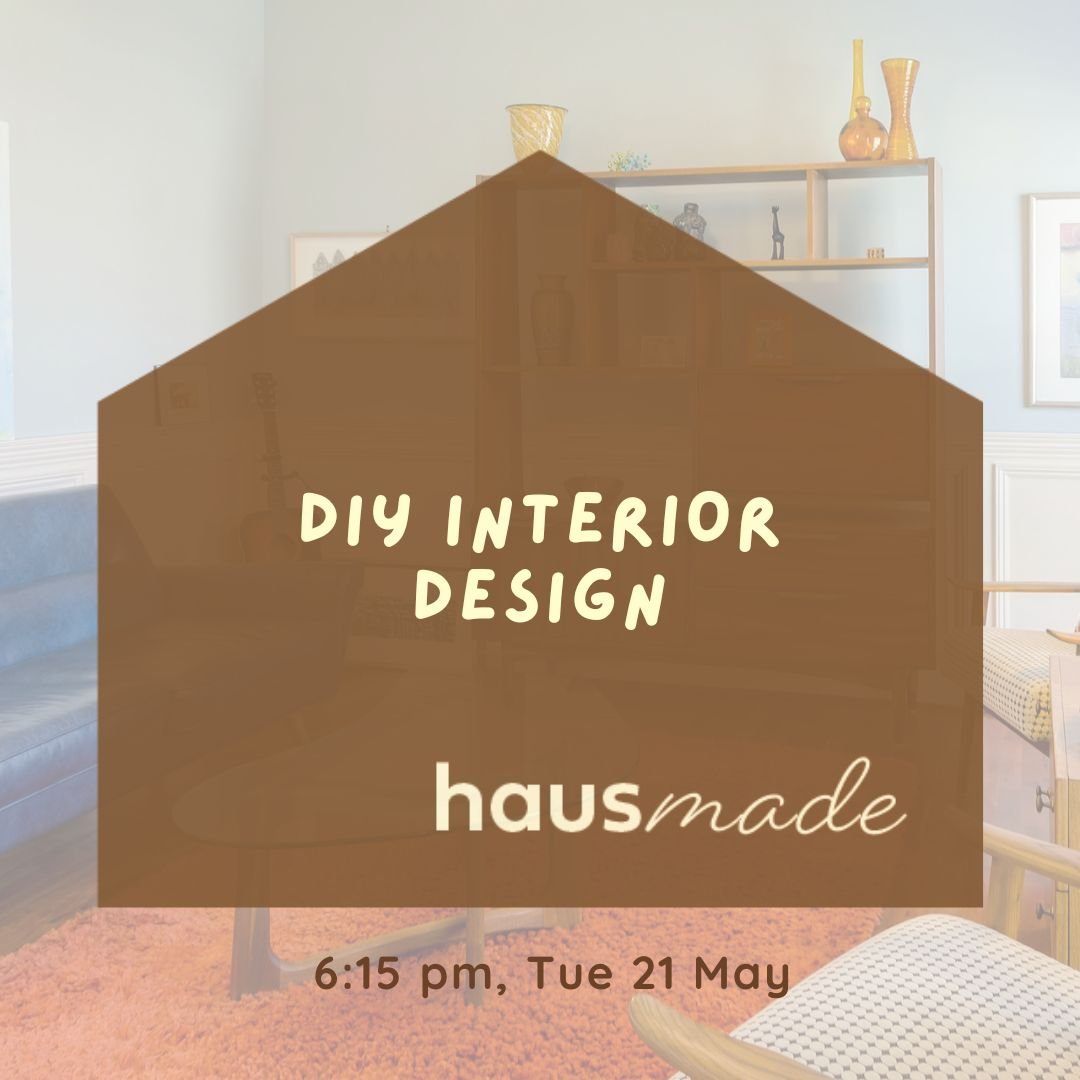I'll be back at Laneway Learning for another workshop in 2 weeks !!!
If want to renovate you home, but have NO idea where to start, this is the class for you. In just 75 mins you'll go from having no idea to having a clear design direction you can im