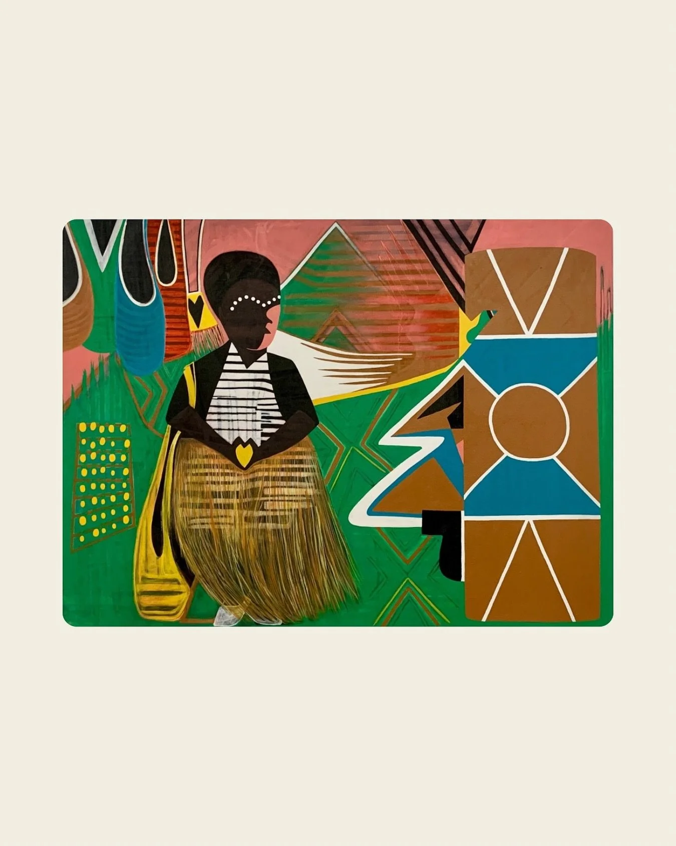 @yuriyal_ ‘s #archibald prize entry wins the ‘hausmade prize’ 🤭
.
Follow to see how this portrait inspires an interior design scheme in #moodboardmonday 
.
#hausmadeinteriors #archibaldprize #startwithartinteriors