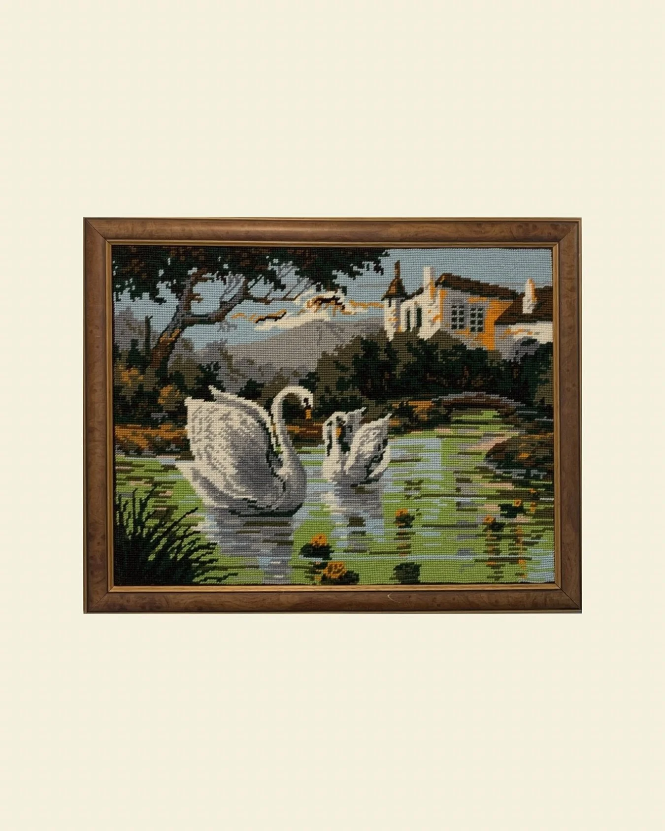 Want your home to be more &lsquo;soulful&rsquo; than &lsquo;showroom&rsquo;?
.
Swap mass-produced prints for vintage art to give your spaces individuality and depth.
.
Some vintage art was also mass produced at it&rsquo;s time; stay clear of prints a