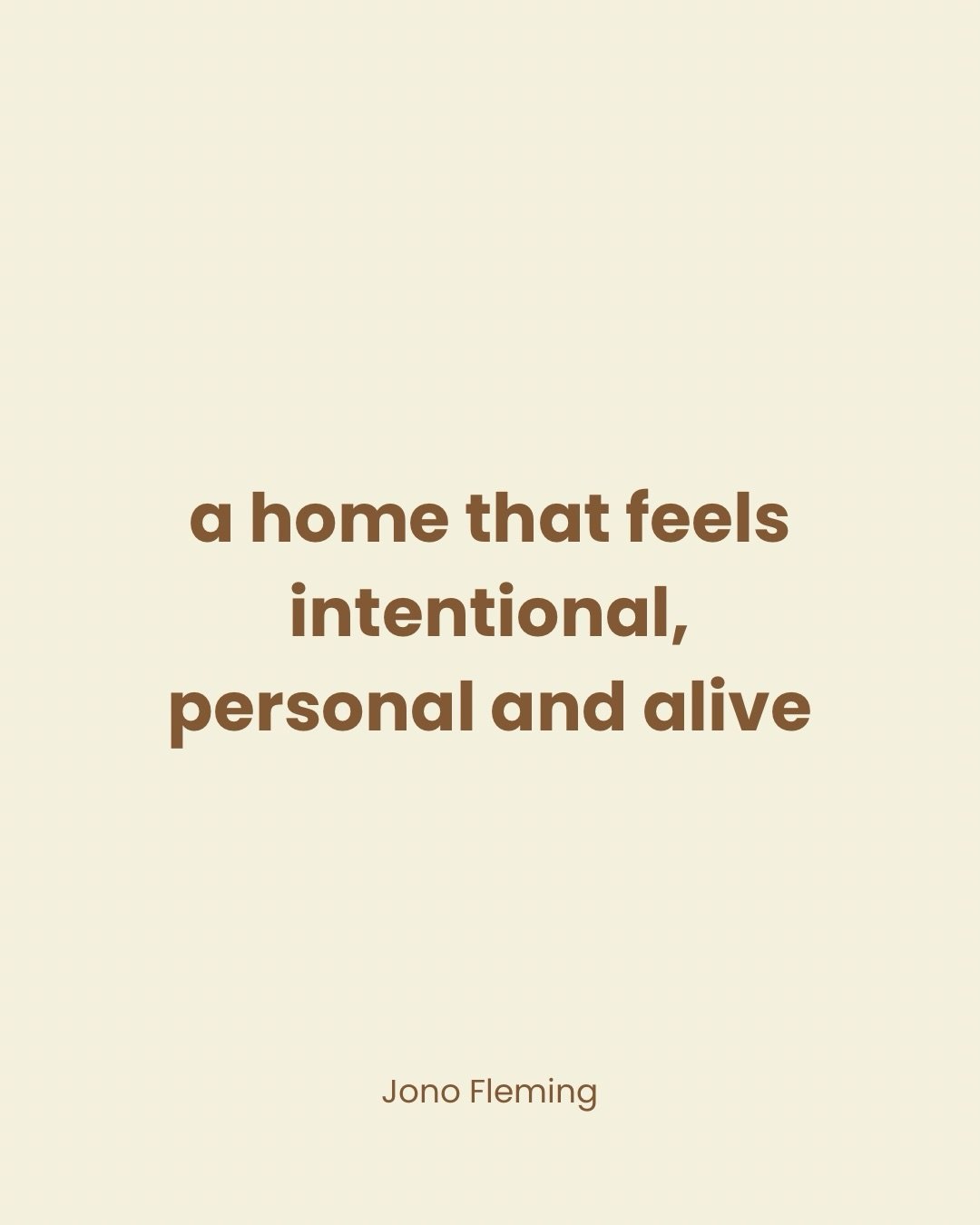 Your home should look like you live there, not like the real estate agent just left!

This quote from #jonofleming &lsquo;s new book summarises my design approach perfectly. I&rsquo;m here to help you create a space that screams you and supports you 