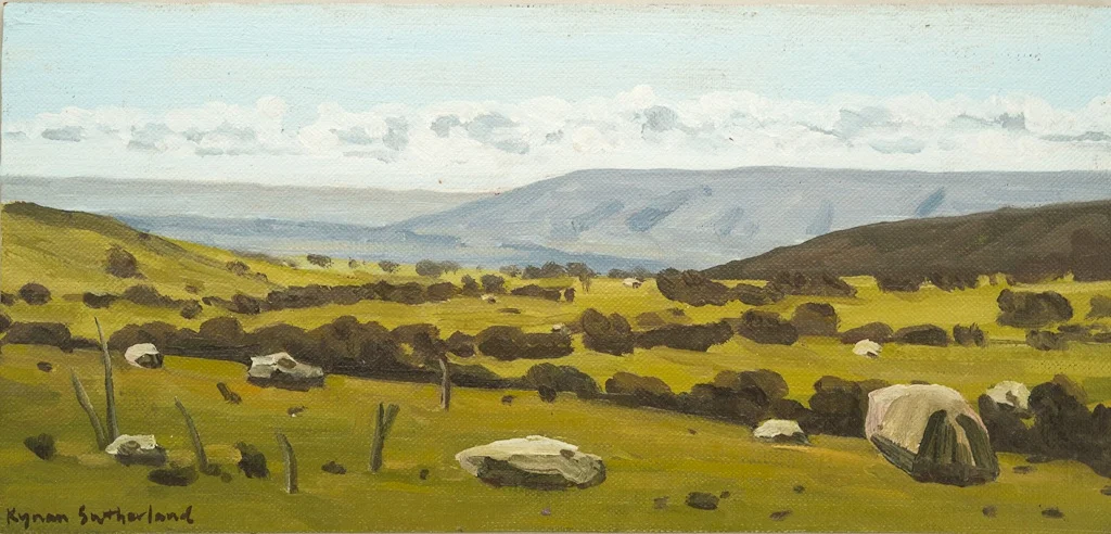 Landscape (Lancefield), 2018 Oil on Linen on Board 18 x 38cm $480