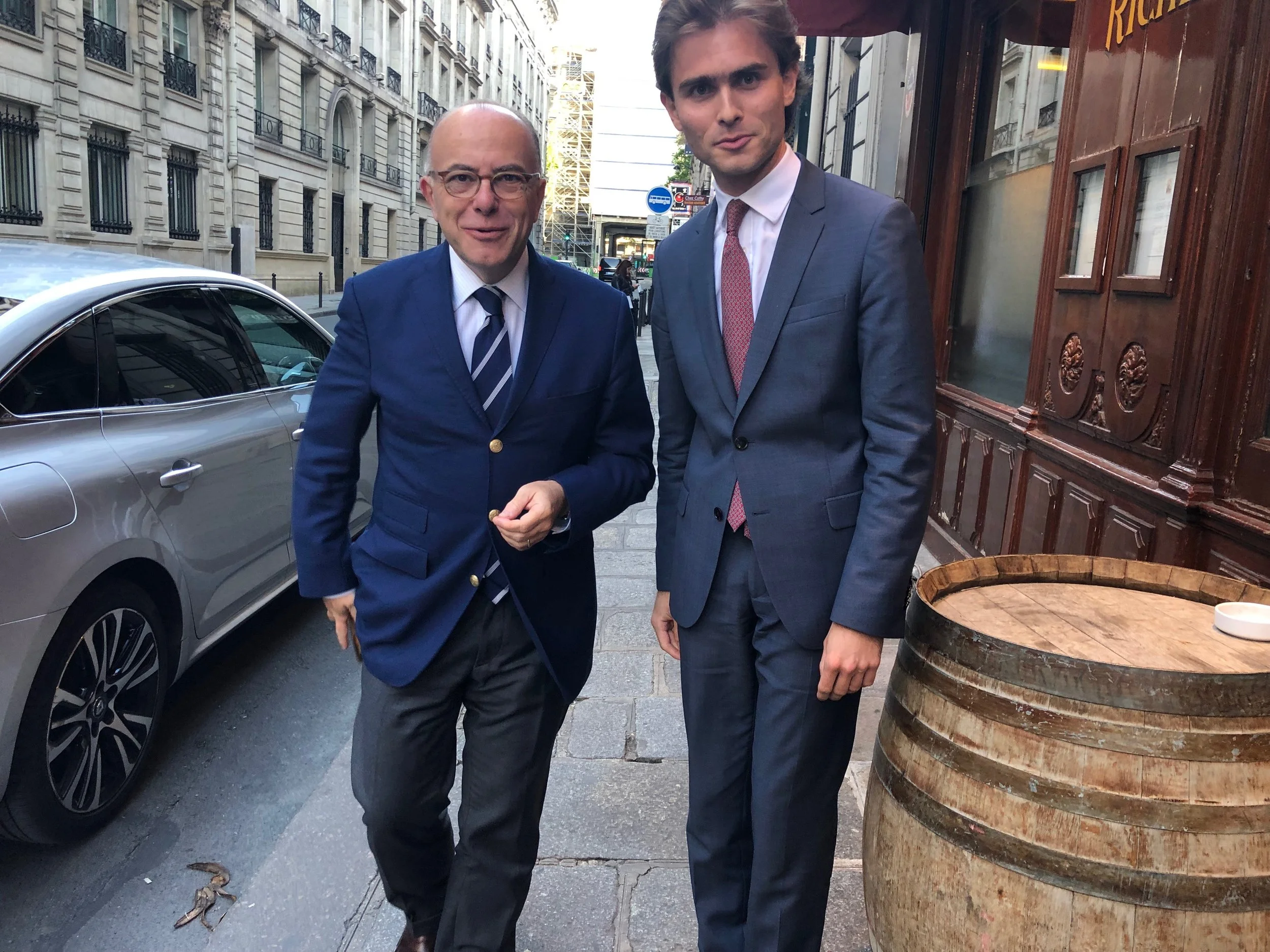 CR Dîner avec Bernard CAZENEUVE