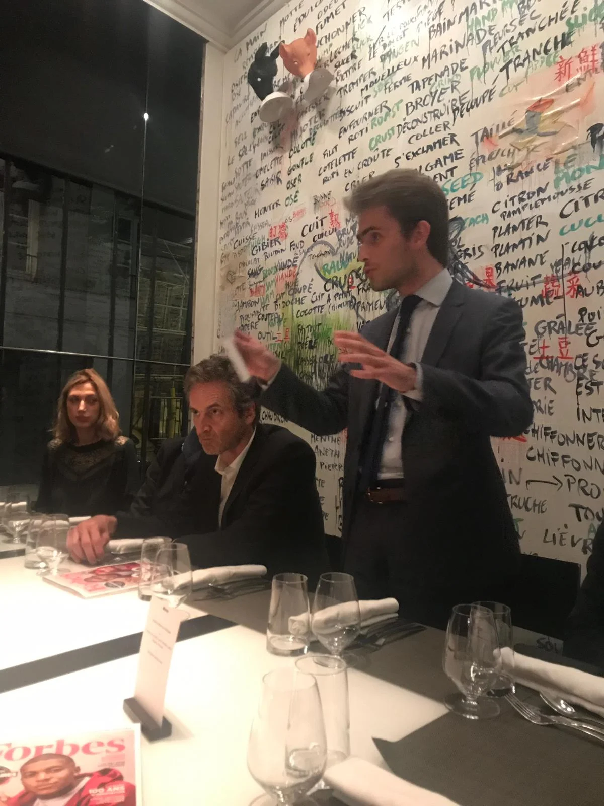 Dîner avec Frédéric JOUSSET, Président d’HEC Alumni, organisé par les Jeunes Diplômés HEC (JDH) en partenariat avec Forbes France (27 mars 2019).
