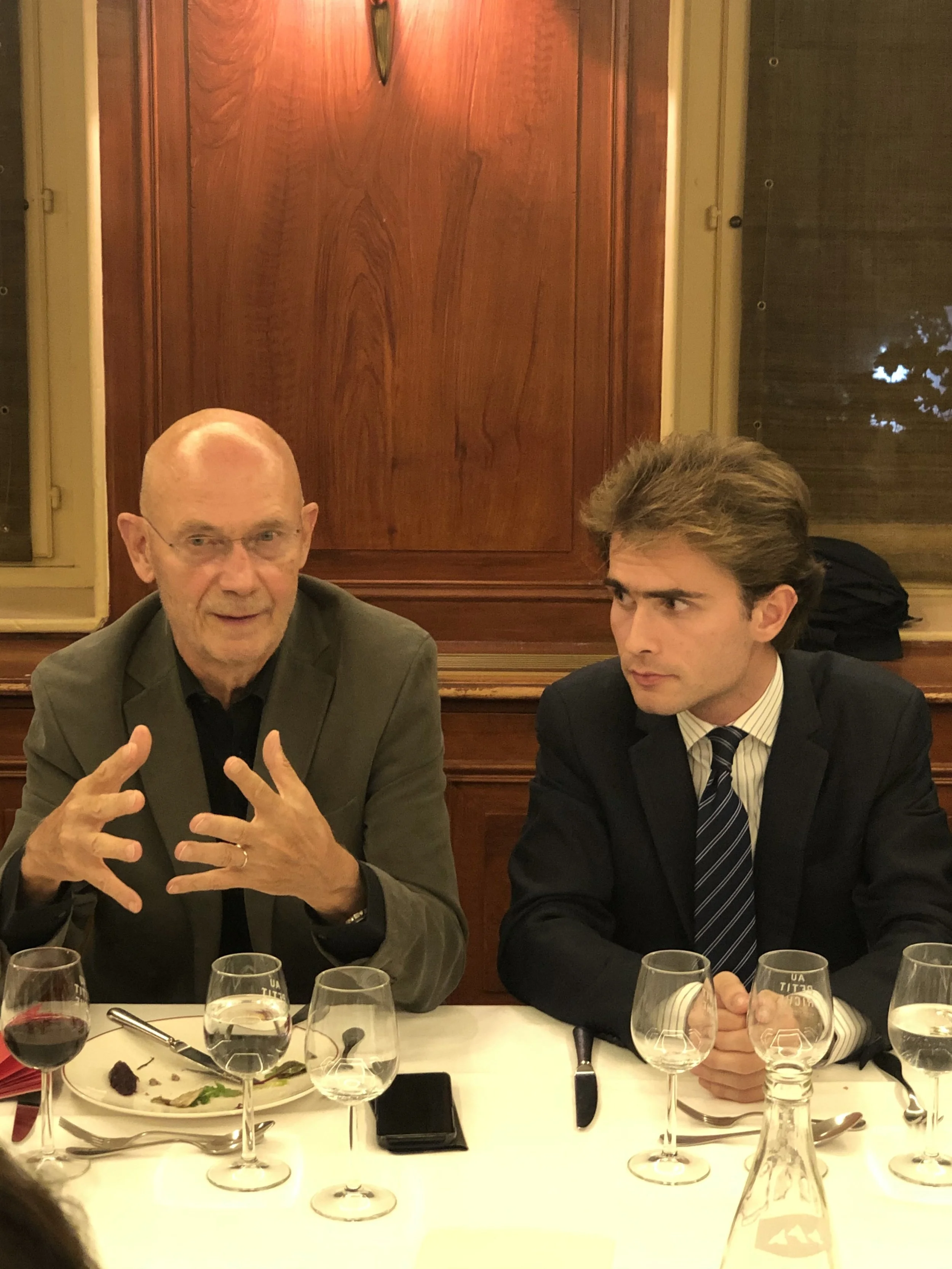 CR Dîner avec Pascal LAMY