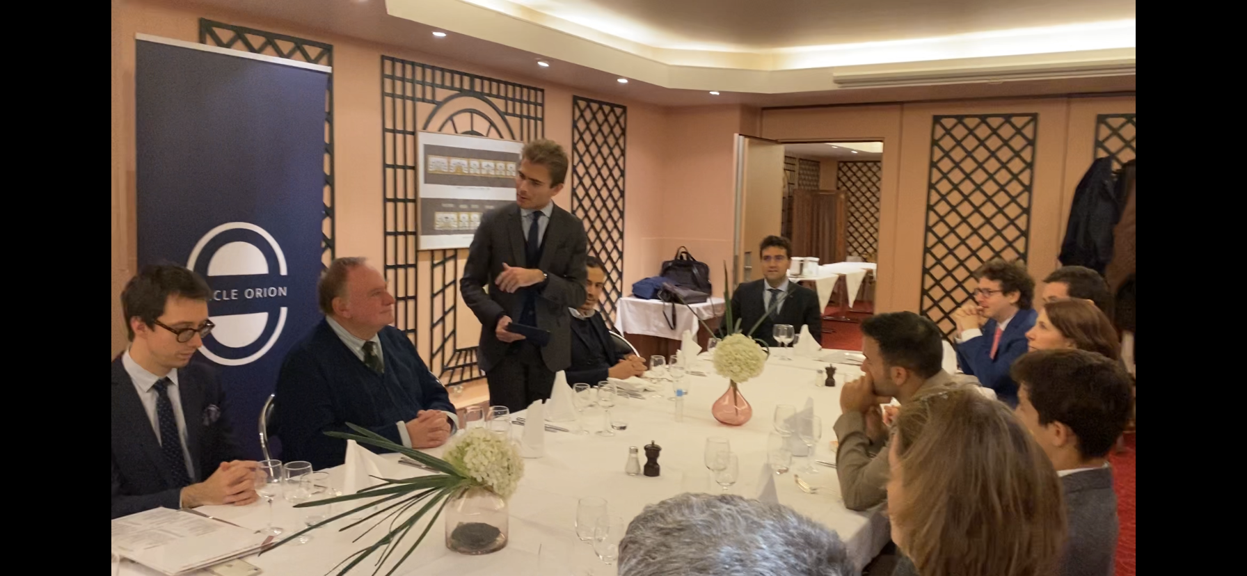 Compte-rendu - Dîner Orion 2022 avec Jean-Marc DANIEL