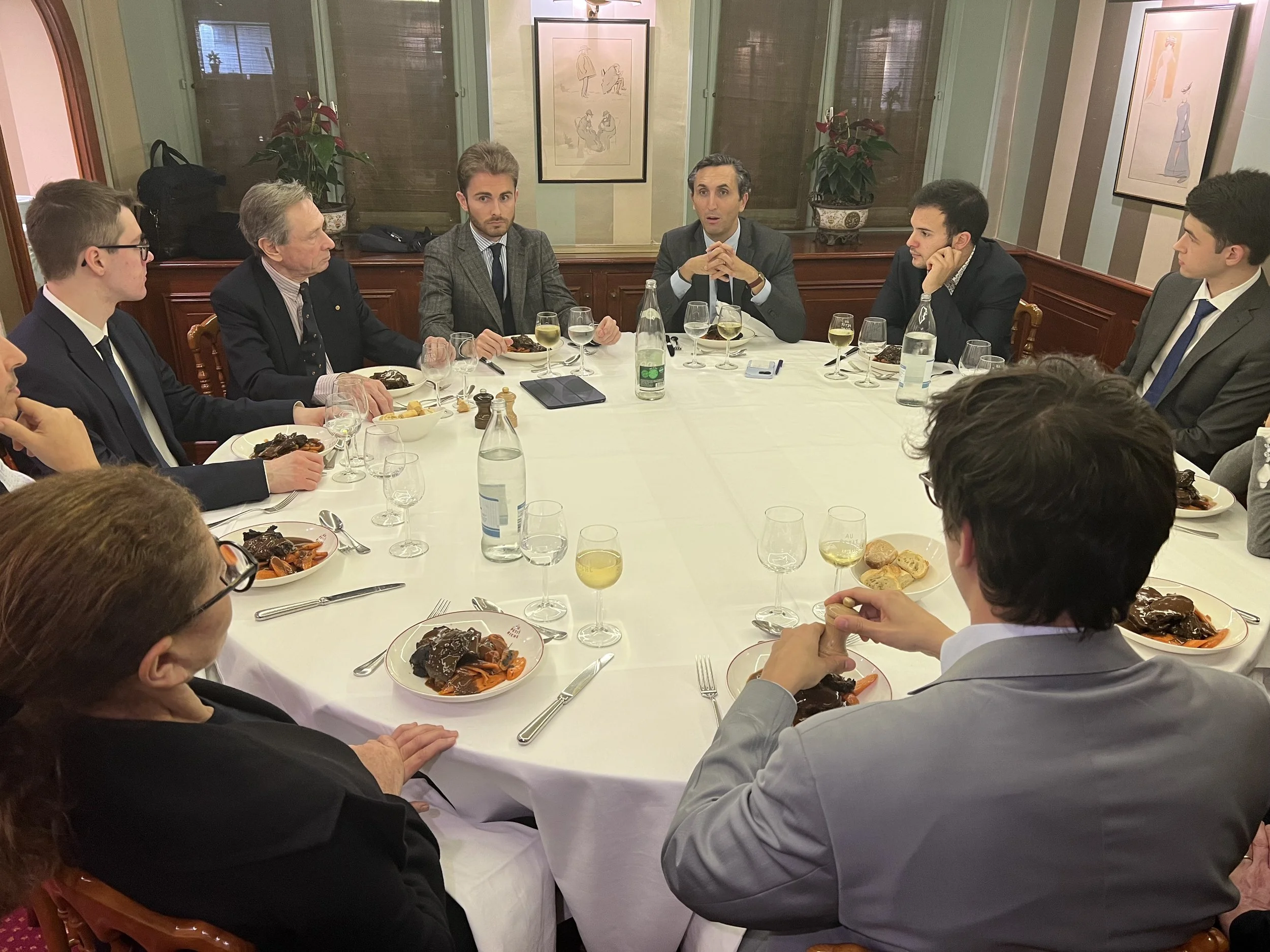 Compte-rendu - Dîner-débat avec Julien AUBERT