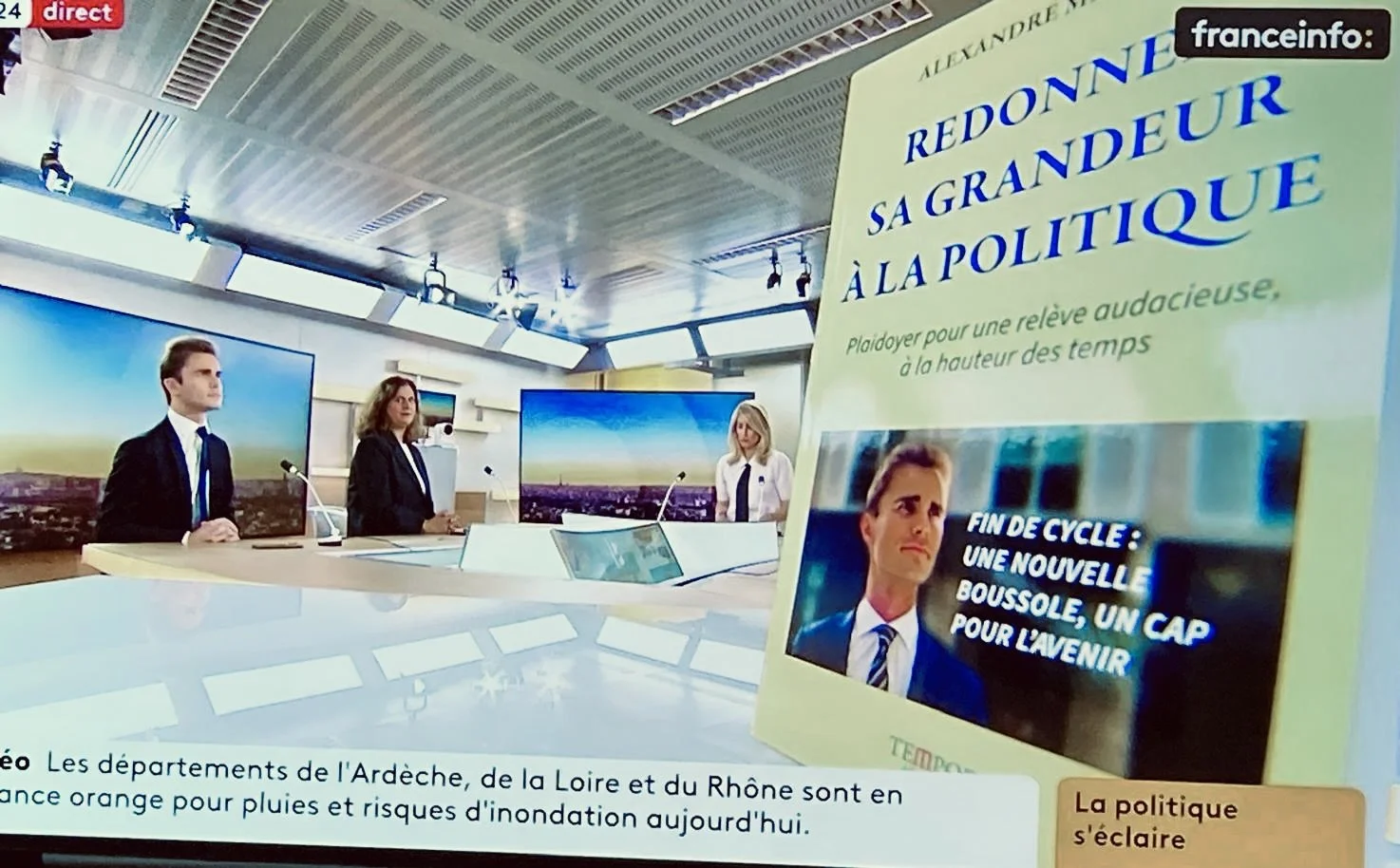 [Replay] - Alexandre MANCINO était sur France Info TV 