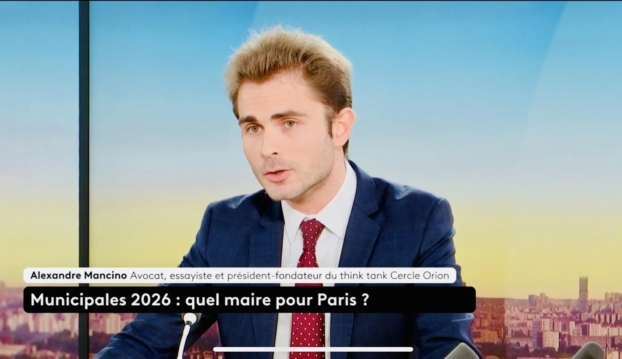 [Replay] - Alexandre MANCINO était sur France Info TV
