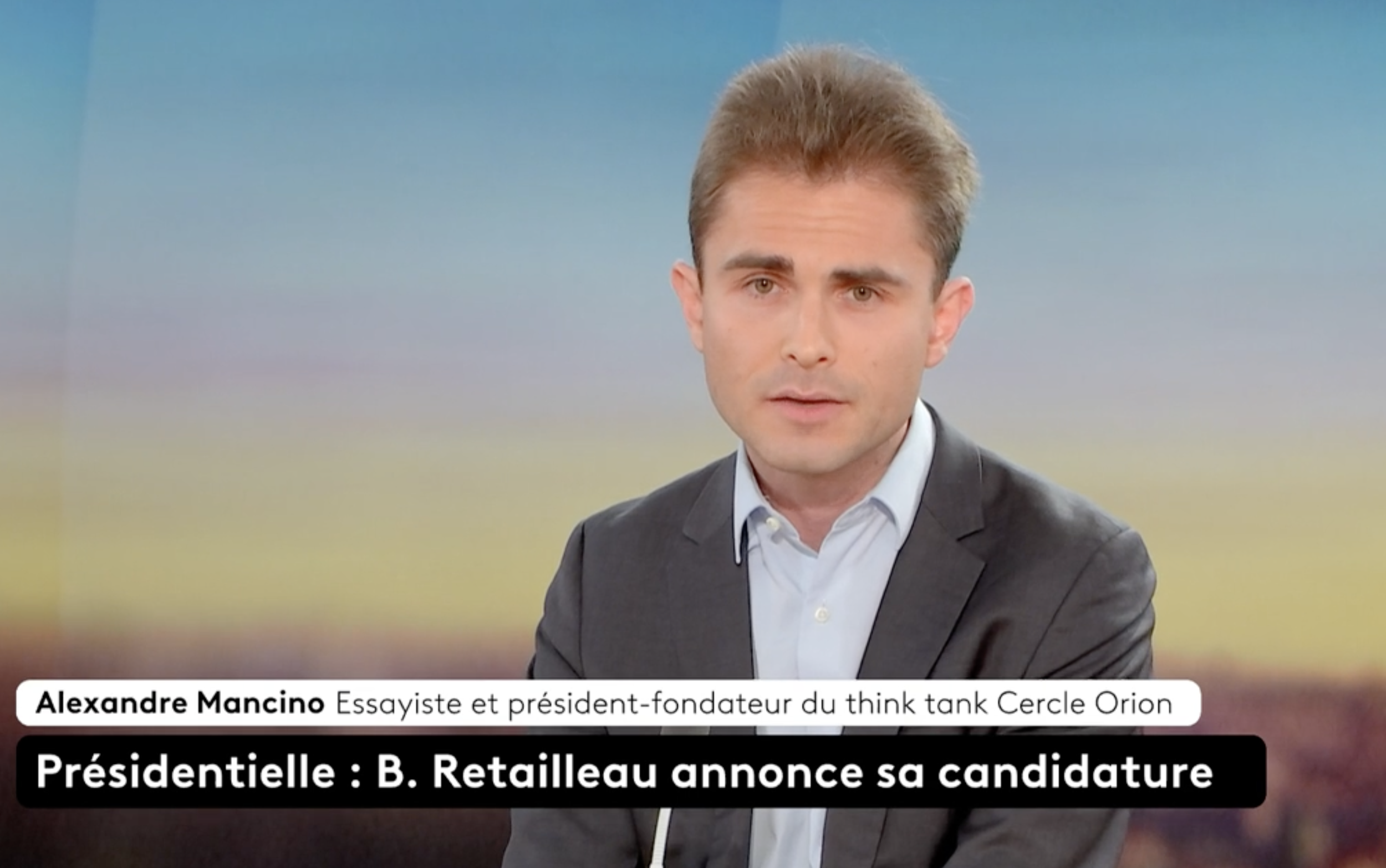 [Replay] - Alexandre Mancino sur France Info TV dans "La Politique s'éclaire"