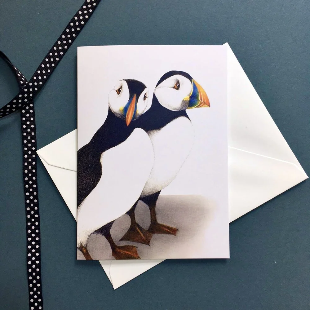 Puffins Greetings Card.jpeg