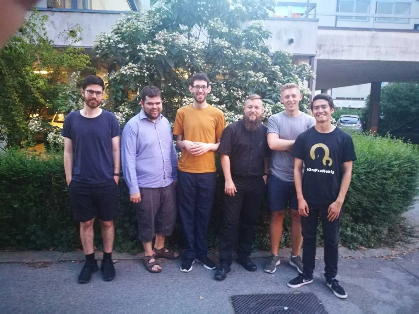 New Men arrive in Rome
