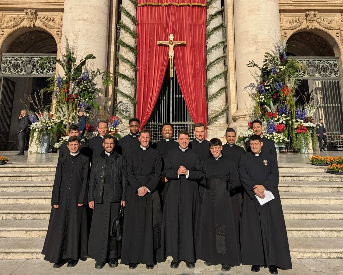 VEC seminarians serve for the Pope