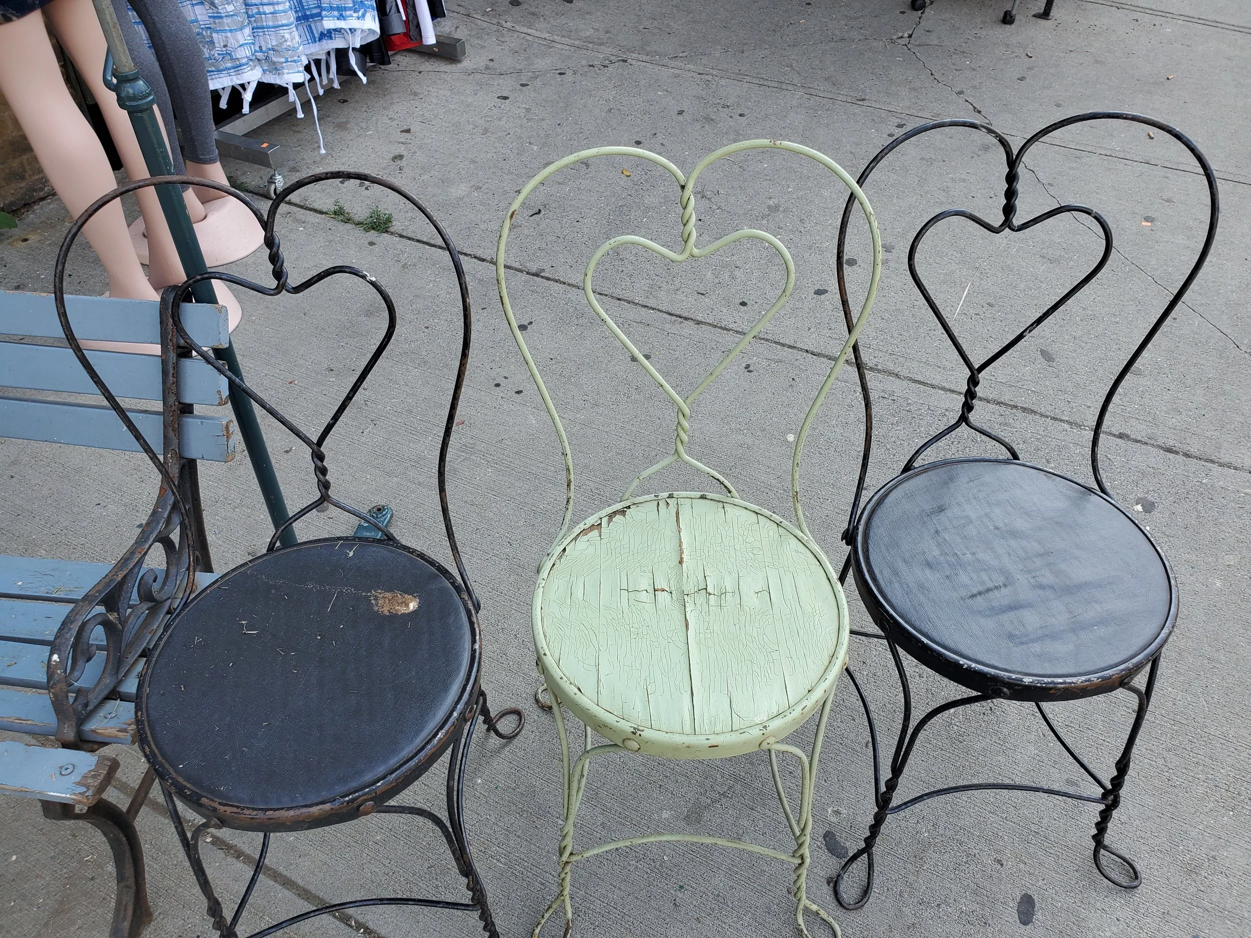Vintage Ice Cream Parlor Chairs Hudson Valley House Parts Vintage Ice Cream Parlor Chairs