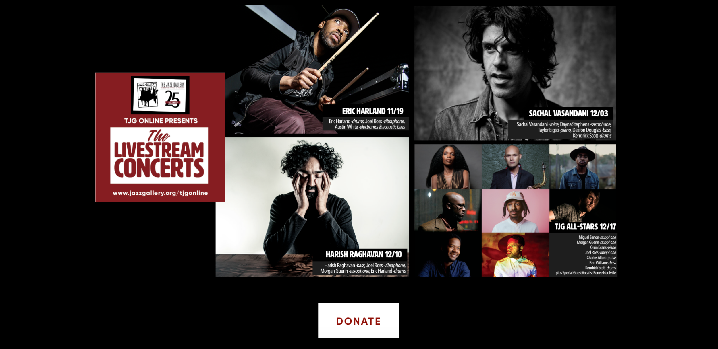 The Jazz Gallery | Non-Profit Performance Venue Website + Ongoing Updates