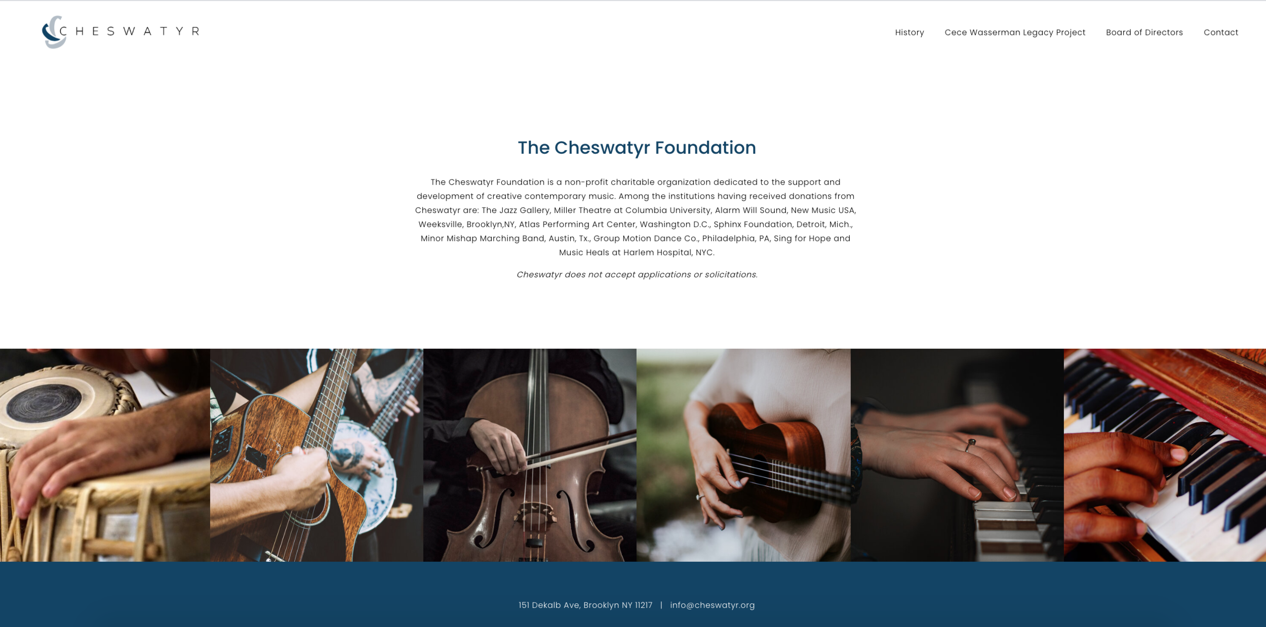 Cheswatyr Foundation | Non-profit Website, Logo & Stationery