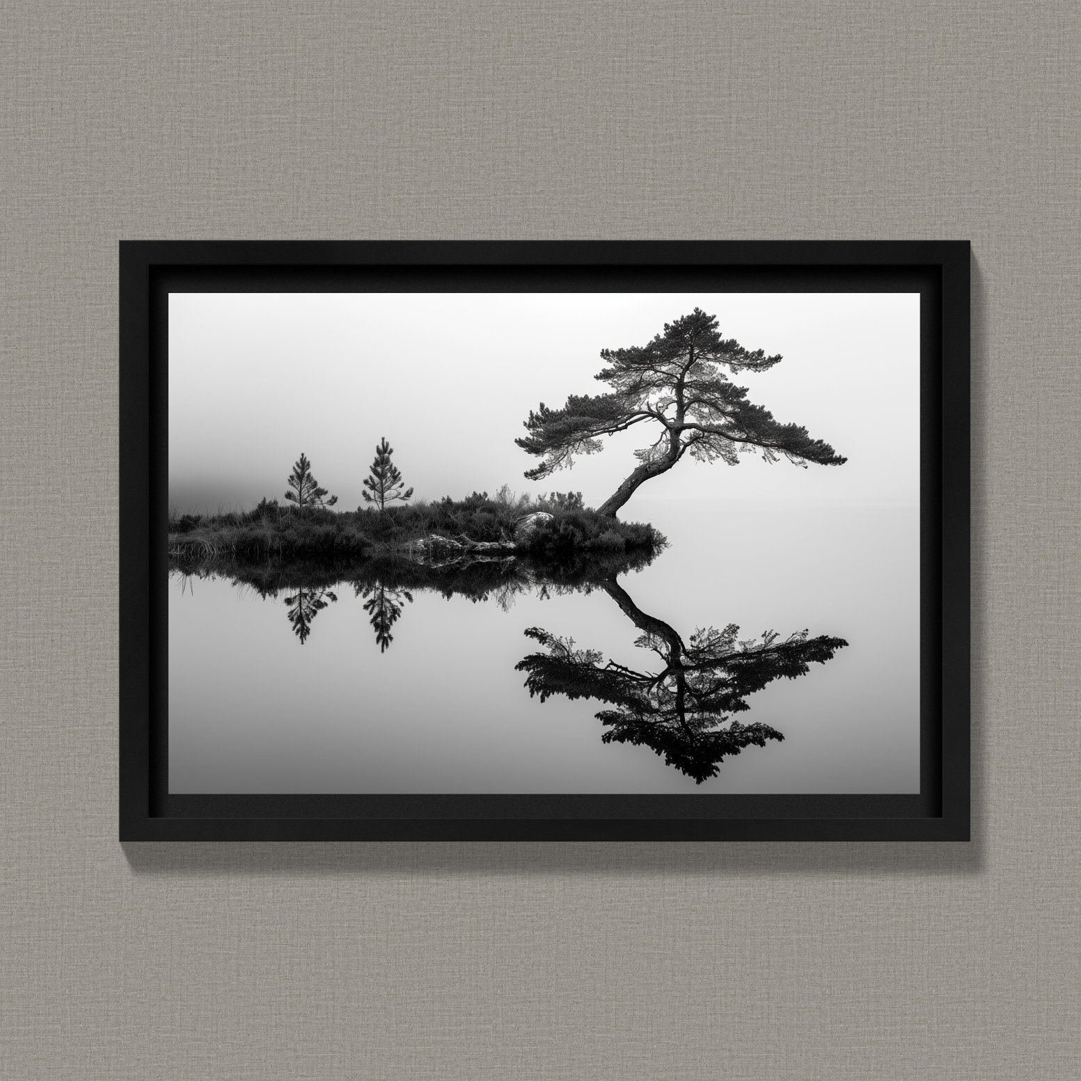 Reflections on lake